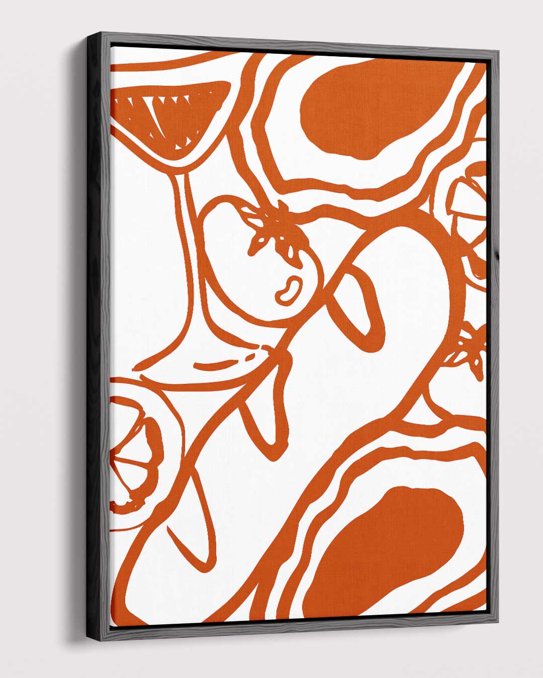 Culinaire Verbeelding – modern portret kunstwerk van WallArtistic
