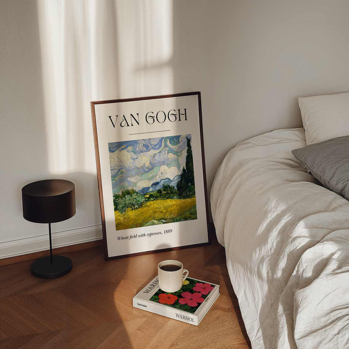 Van Gogh Landschap – abstract portret poster, afbeelding 7