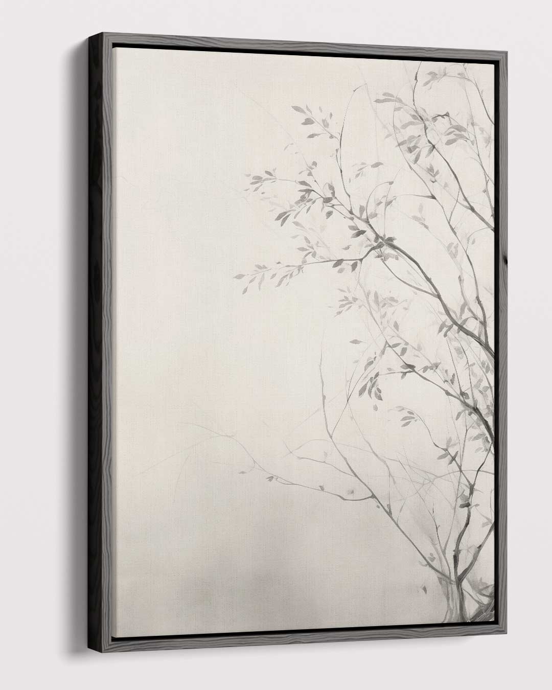 Subtiele Natuurtekening – dibond kunstwerk als wanddecoratie
