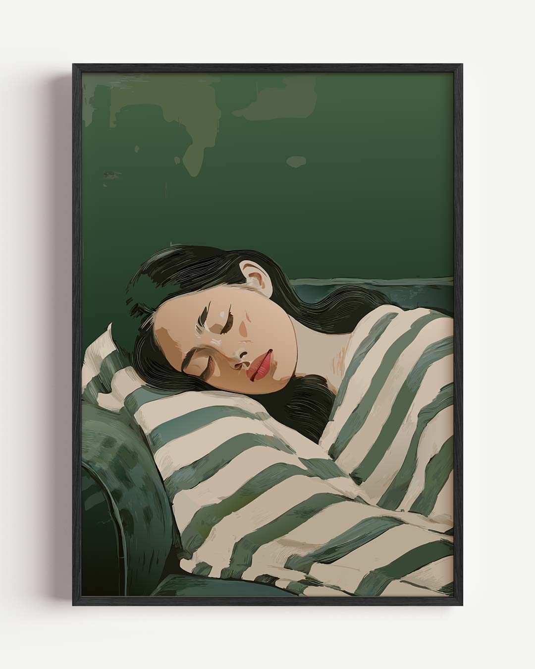 Dromerige Rust – zomer portret poster als wanddecoratie