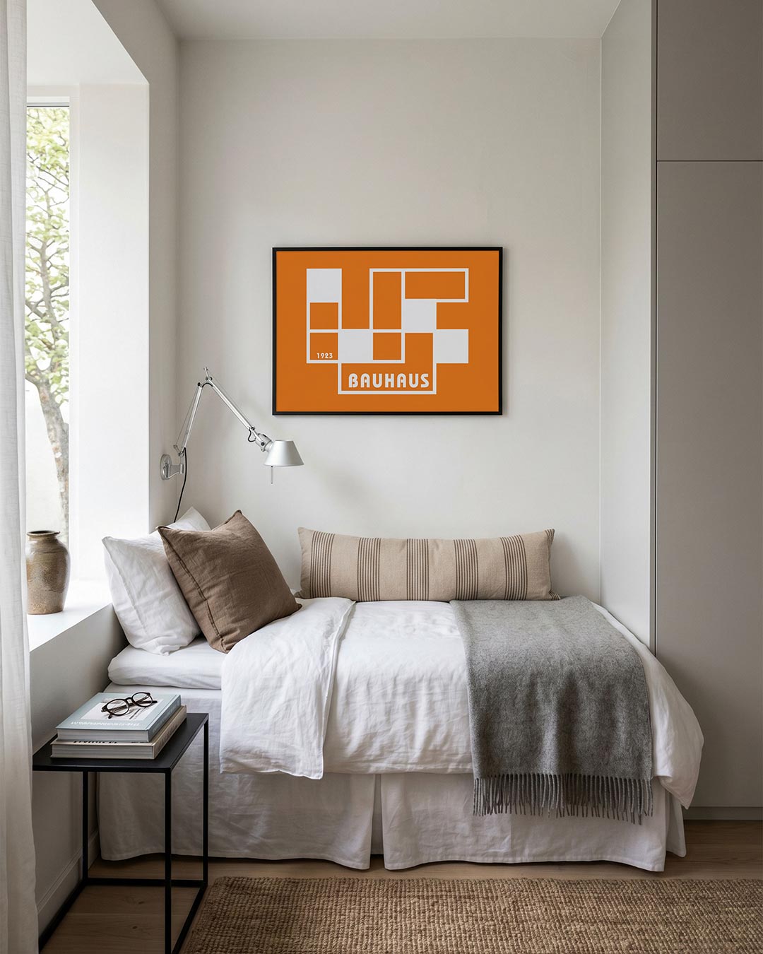 Vorm en kleur – moderne Bauhaus wandkunst als poster