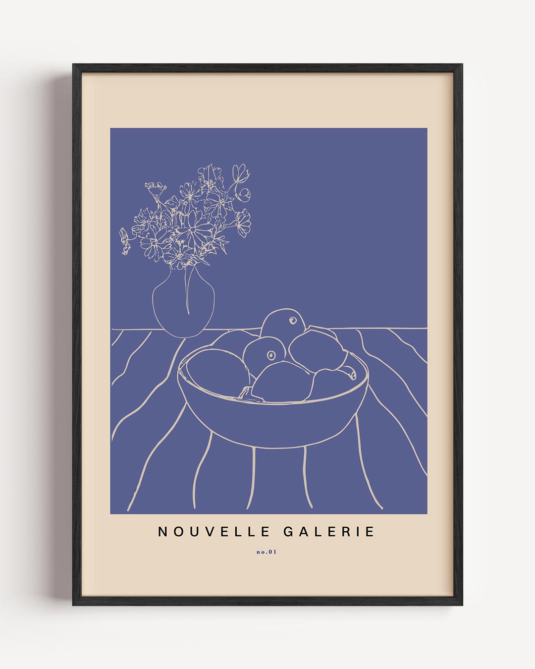 Artistieke Bloemstilleven – bloemen portret poster als wanddecoratie