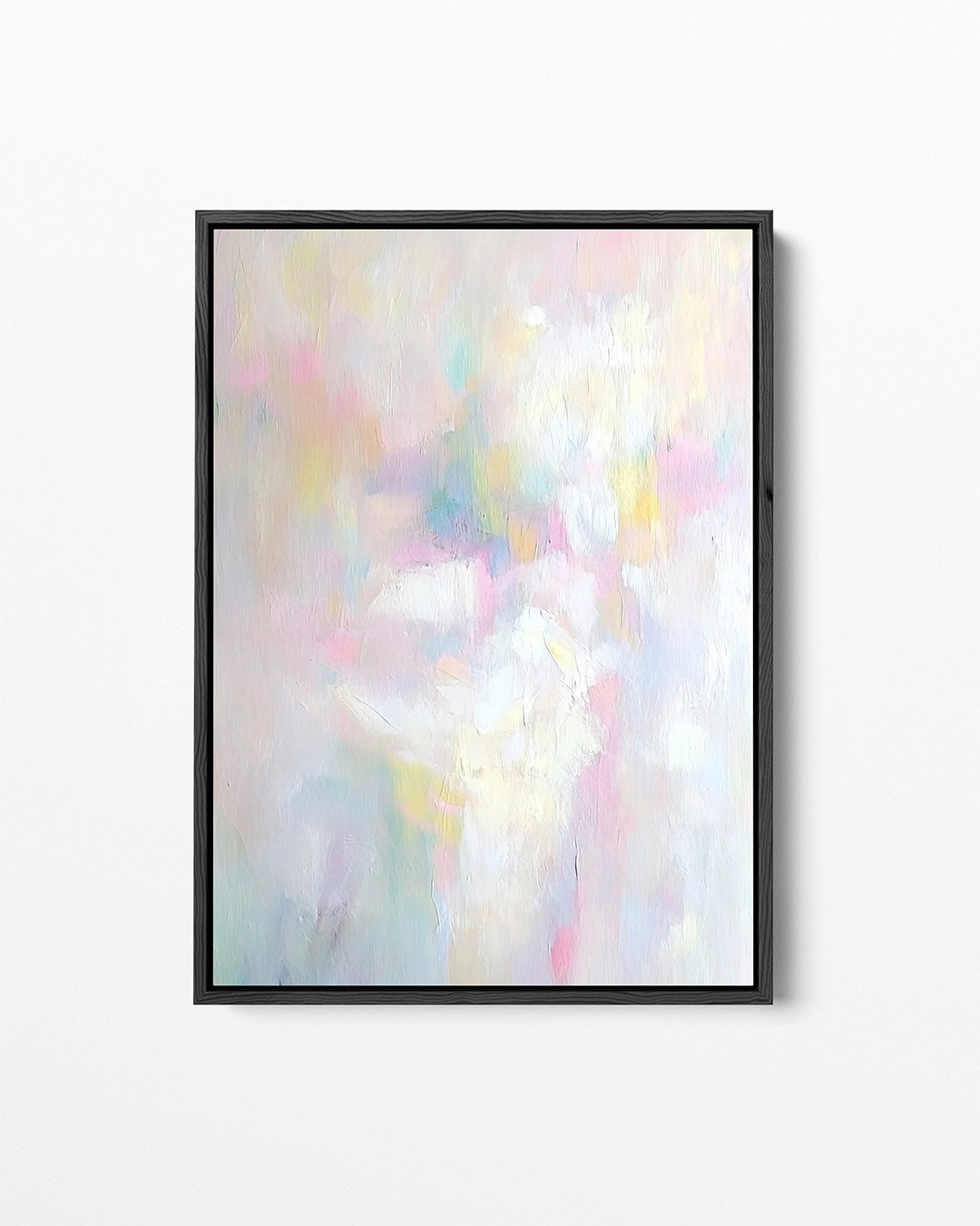 Zachte kleurencompositie – Kleurencompositie – staand wanddecoratie kunstwerk