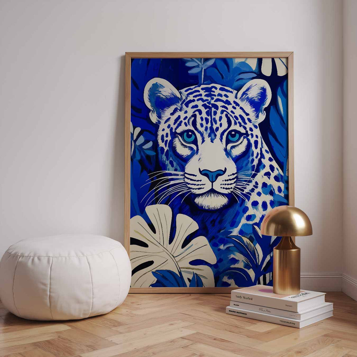 Jungle Leopard Power – dieren poster in staand formaat