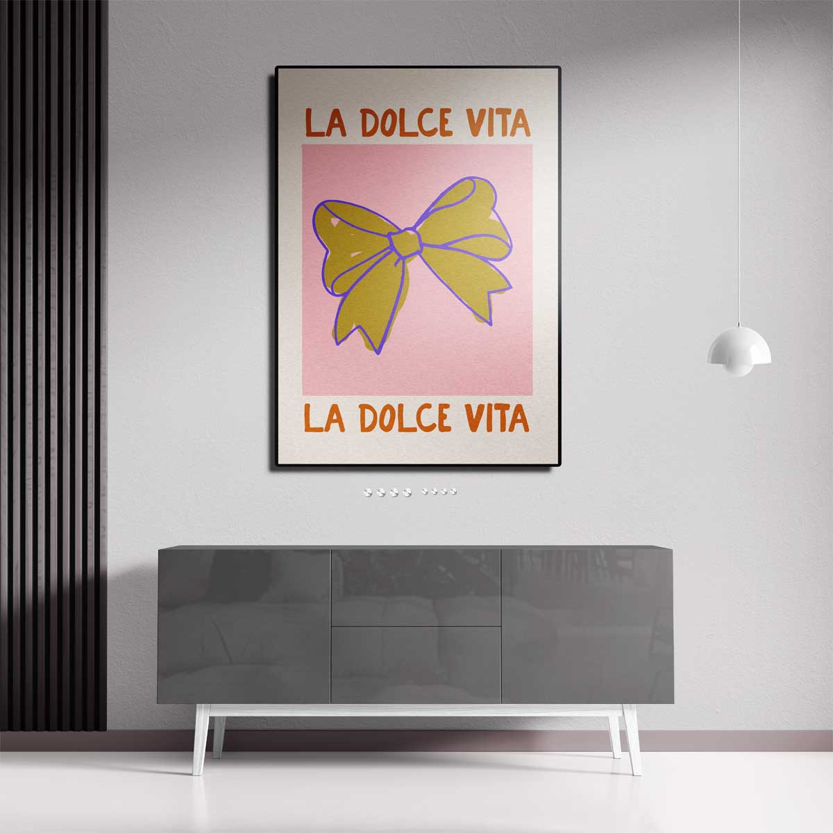 La Dolce Vita – modern portret kunstwerk van WallArtistic