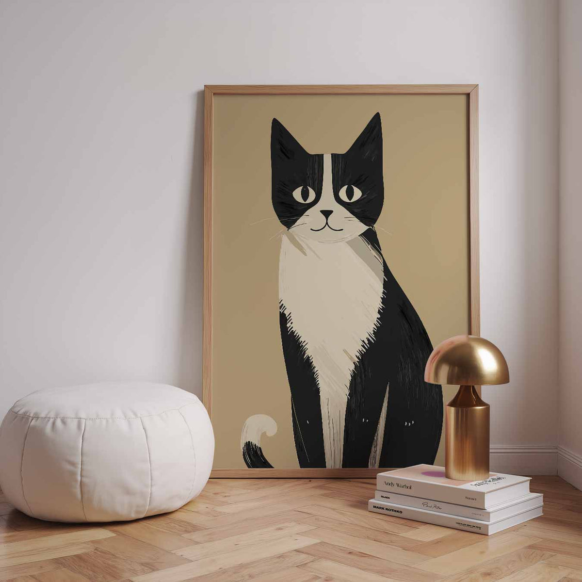 Schattige Kat – dieren poster in staand formaat