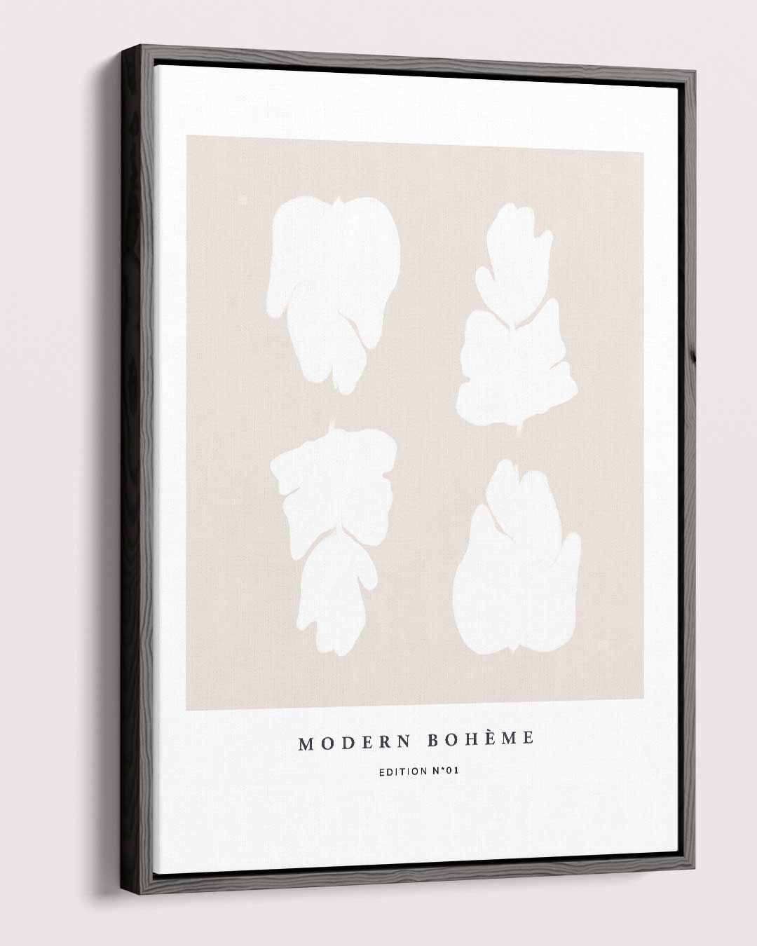 Moderne Boho Bladeren – portret kunstwerk als wanddecoratie