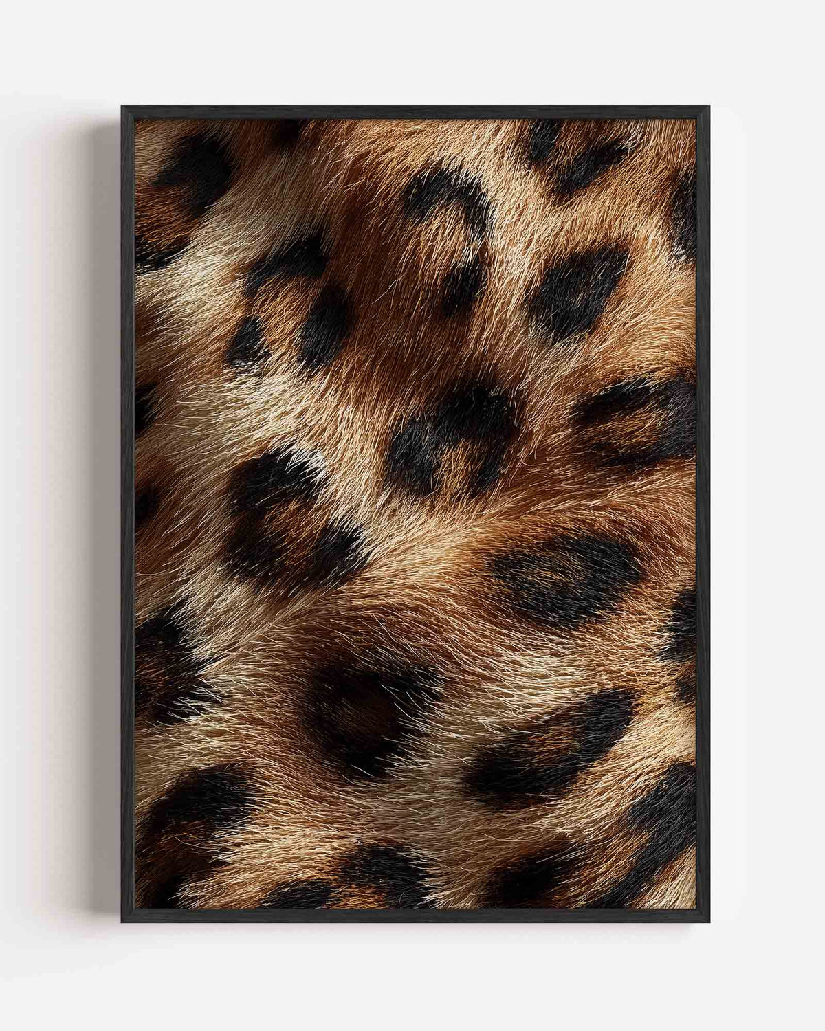 Luipaardprint – safari portret poster als wanddecoratie