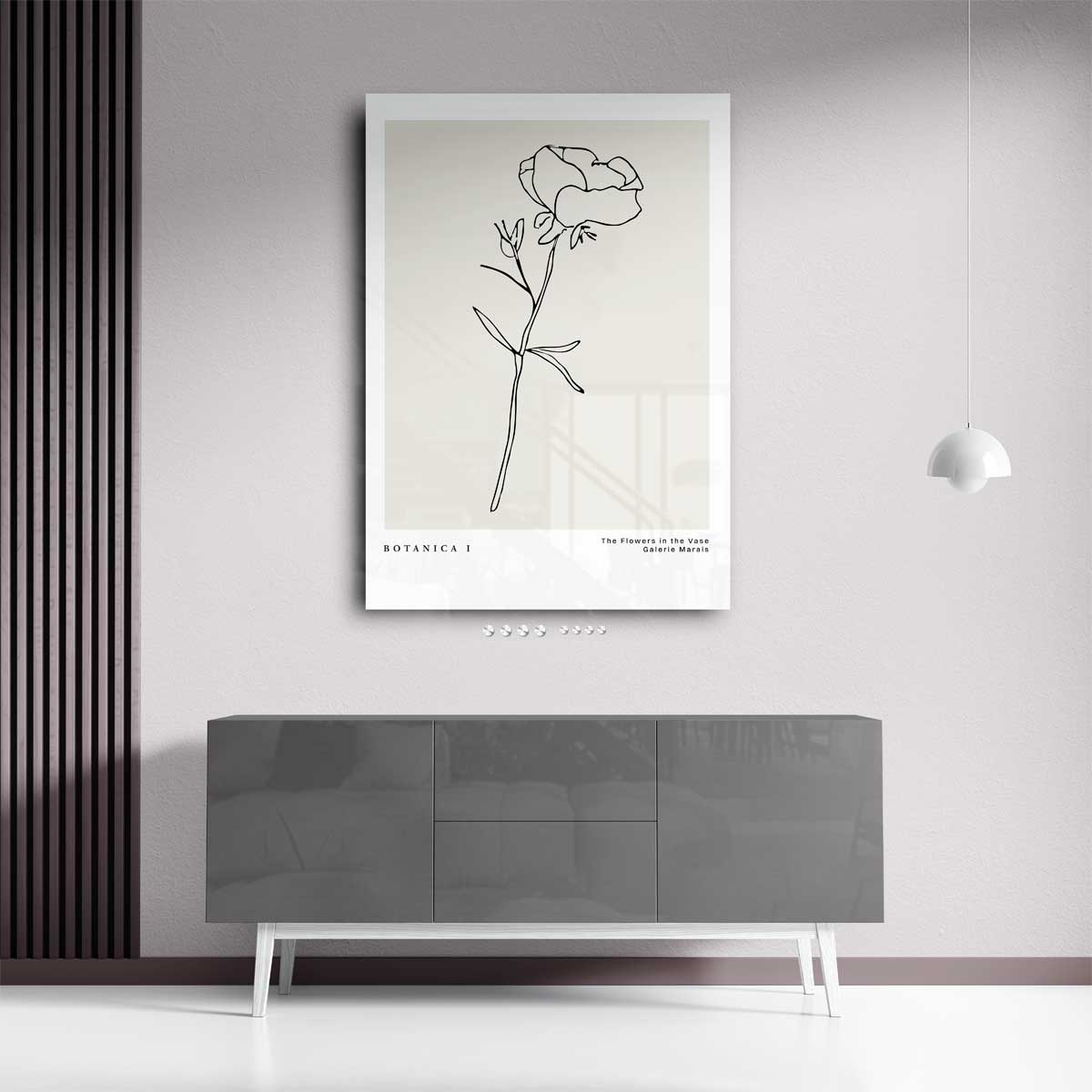 Botanica I – staand kunstwerk voor modern interieur