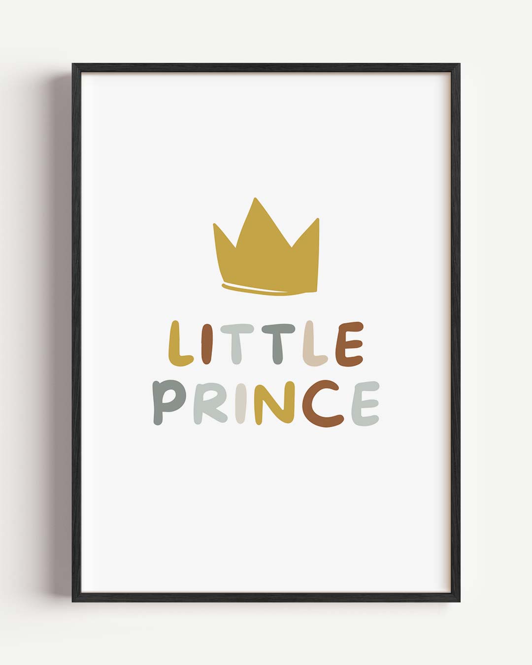 Little Prince Kinderkamerposter – kids portret poster als wanddecoratie