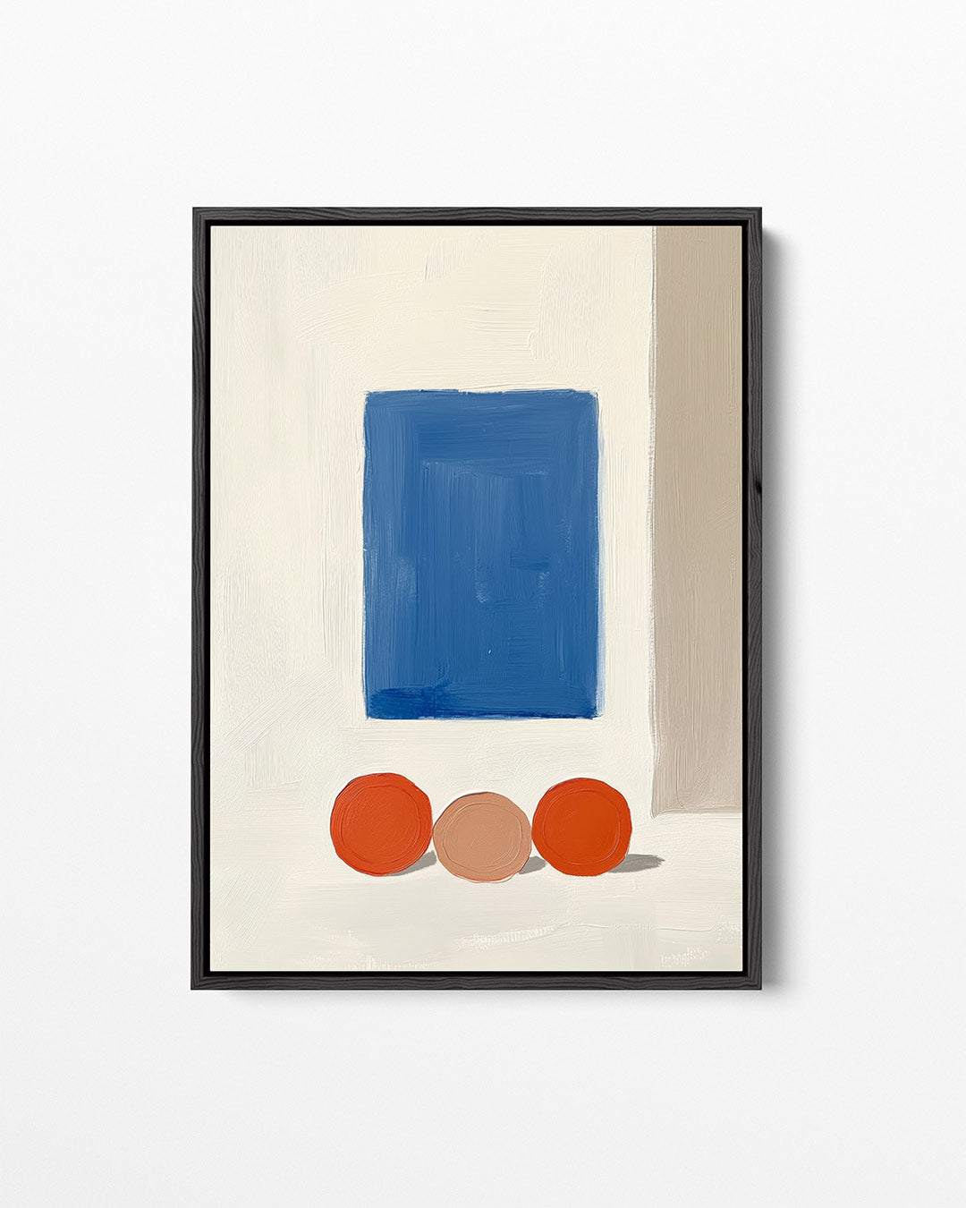 Geometrische vormen compositie – staand wanddecoratie kunstwerk