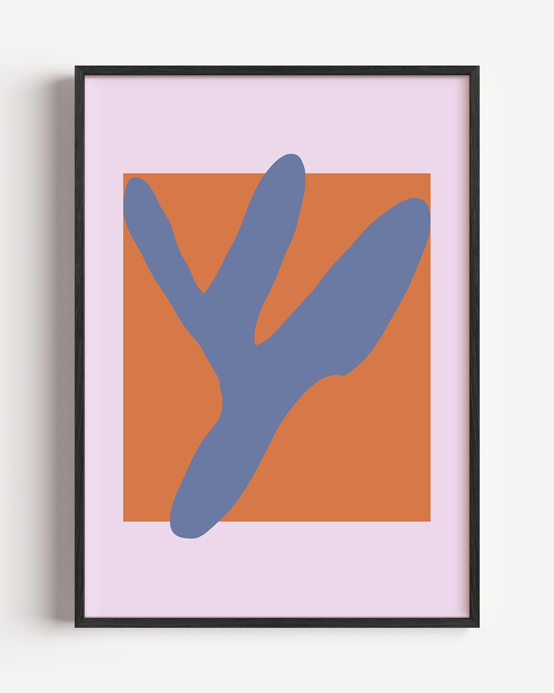 Modern Art Abstractie – kleurrijke abstracte portret poster als wanddecoratie