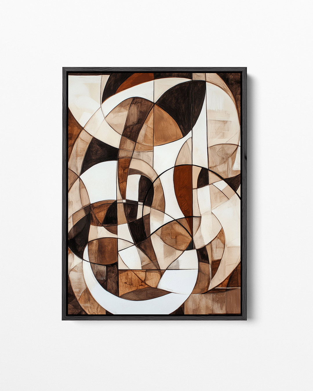 Organische vormen – staand wanddecoratie kunstwerk