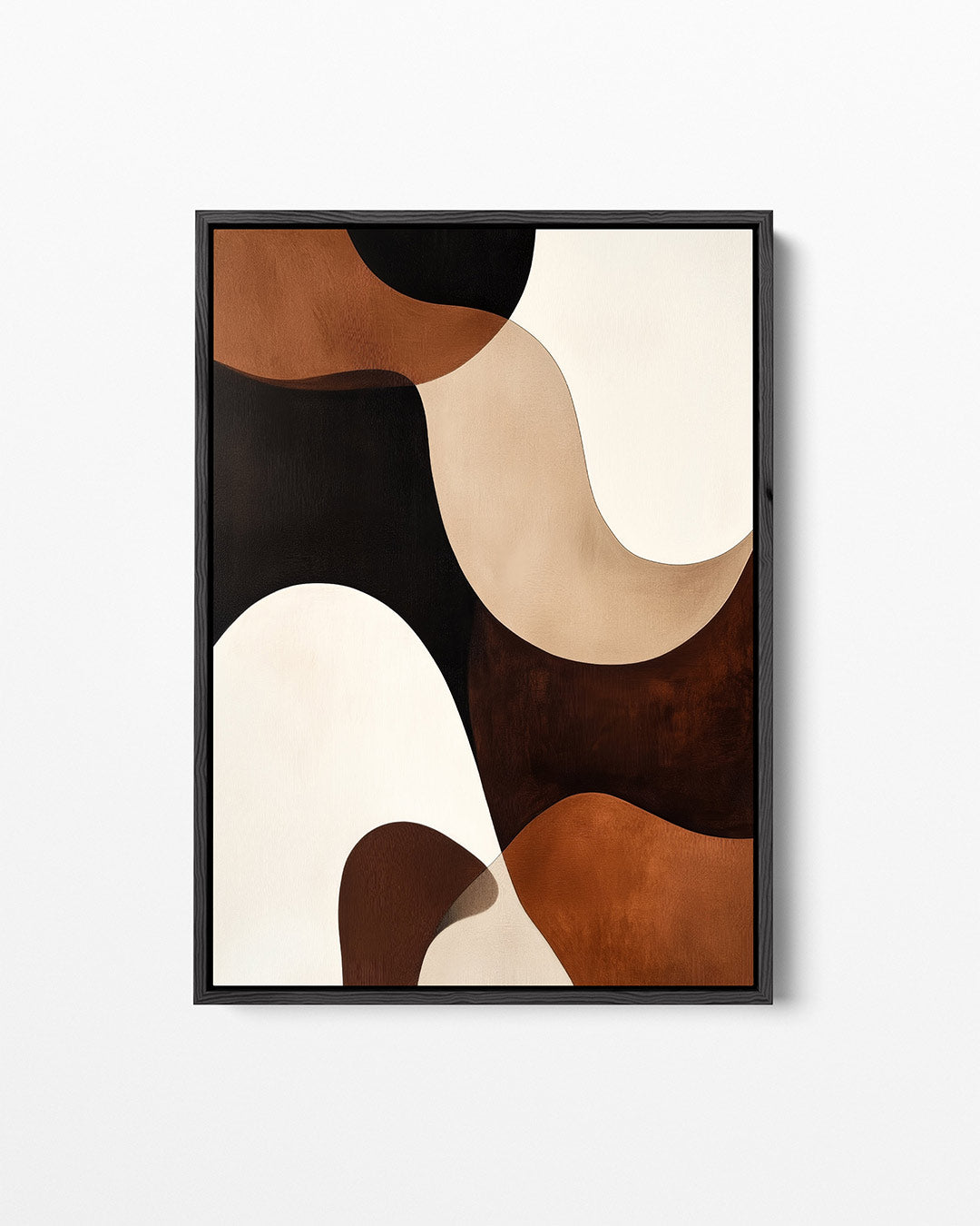 Organische vormen compositie – staand wanddecoratie kunstwerk