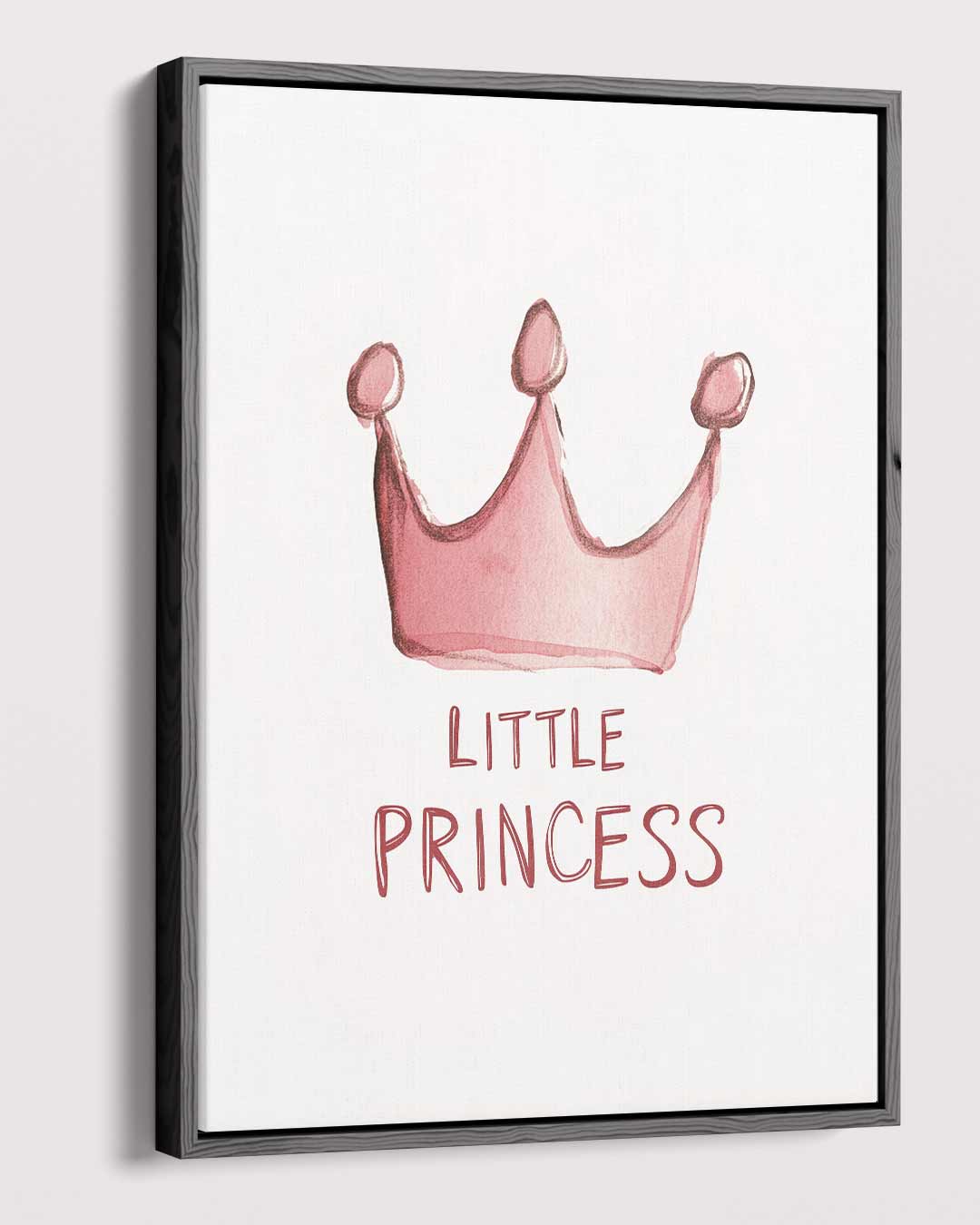Kleine Prinses Kroning – plexiglas wanddecoratie in portret formaat