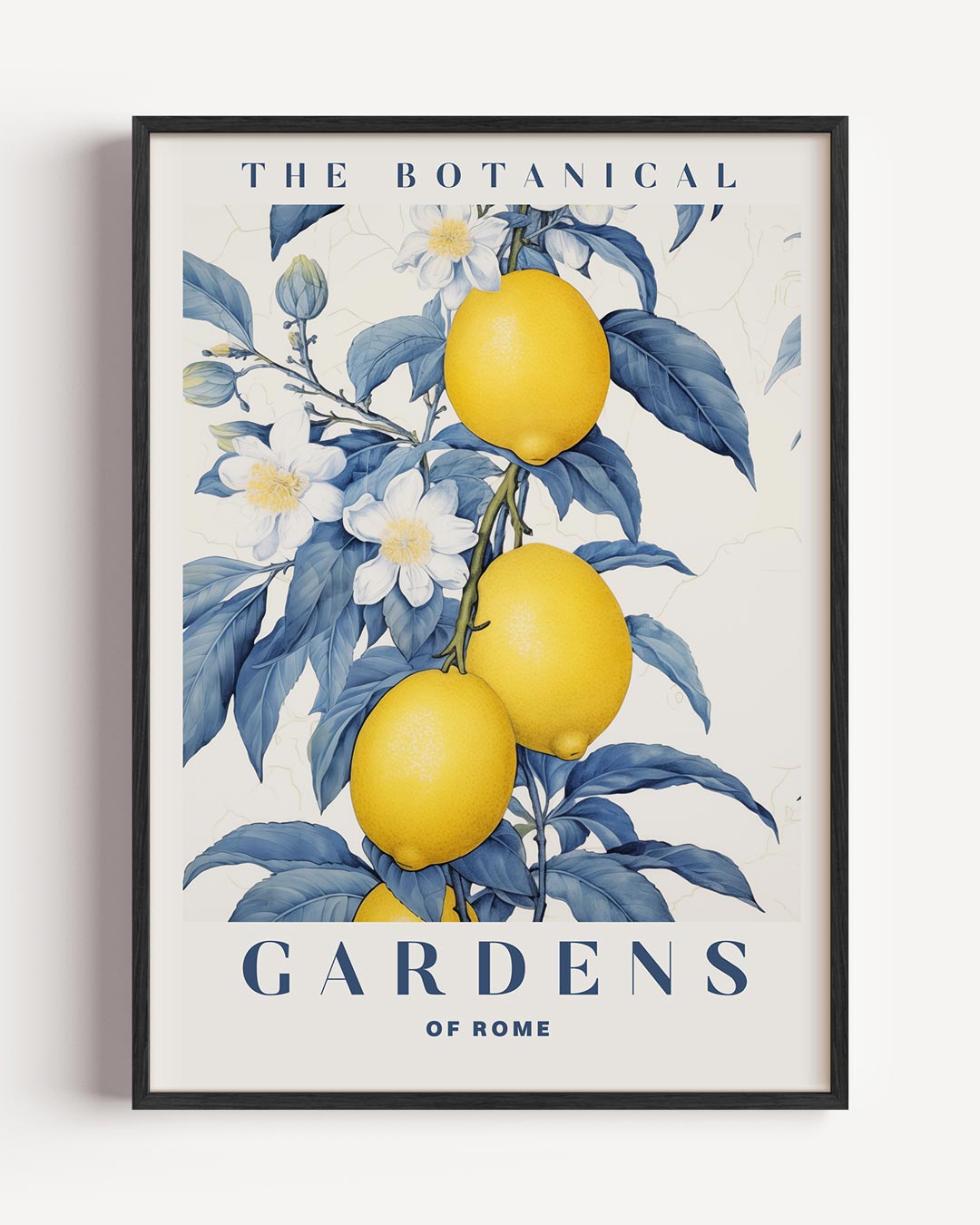Botanische Tuin van Rome – keuken portret poster als wanddecoratie
