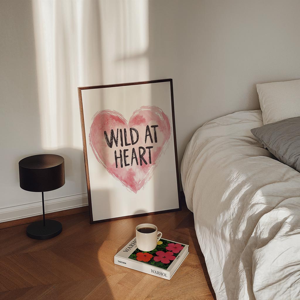 Wild at Heart – kinderposter in staand formaat