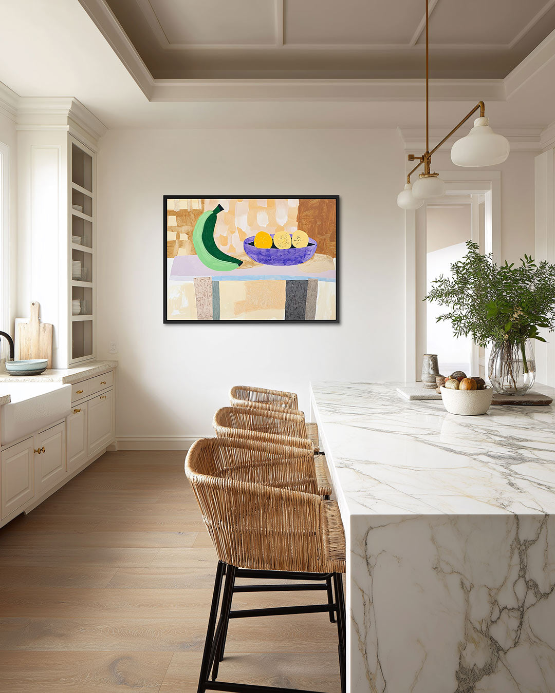 Fruit en vormen – liggende wanddecoratie