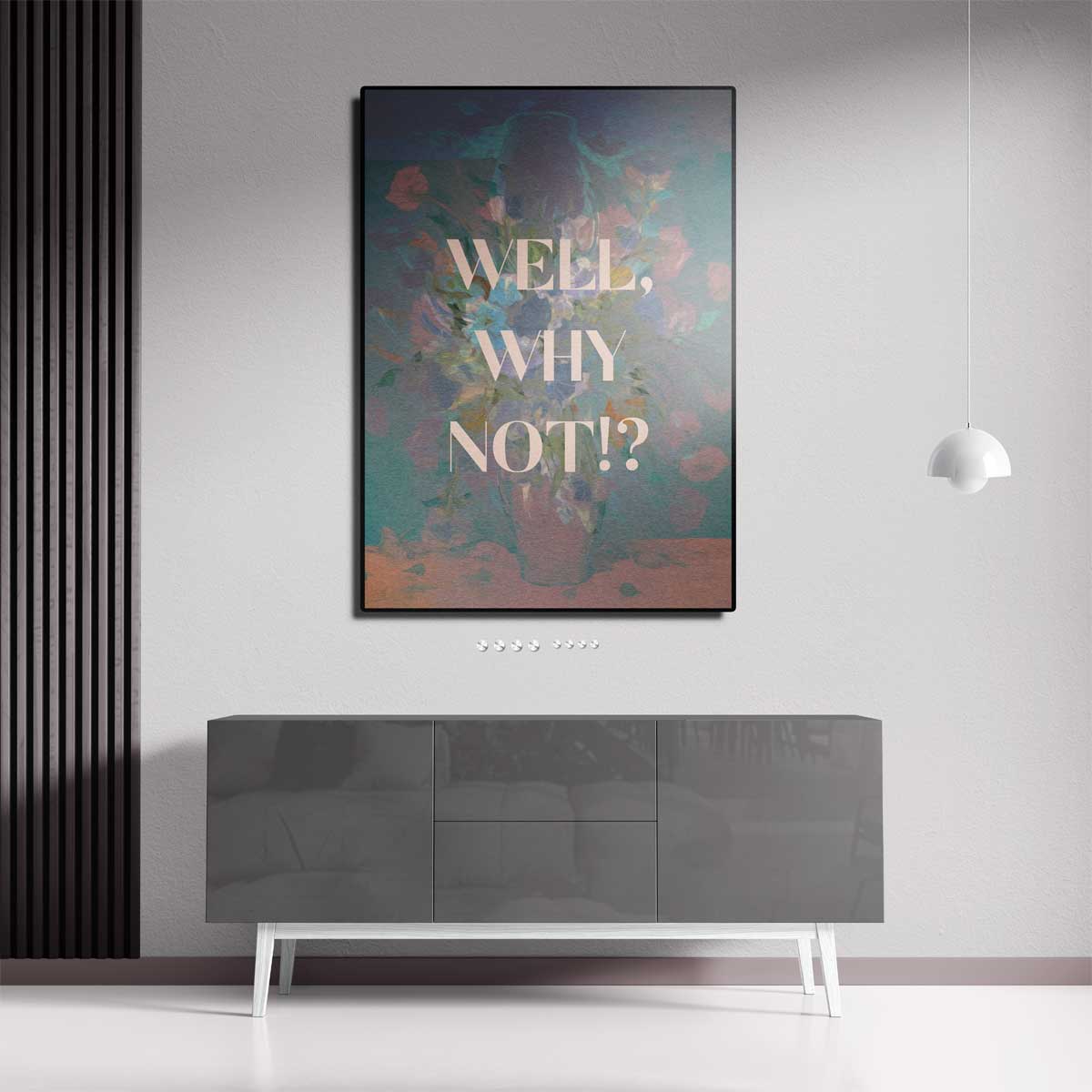 Kleurrijke Droom Bloemen – canvas kunstwerk als wanddecoratie