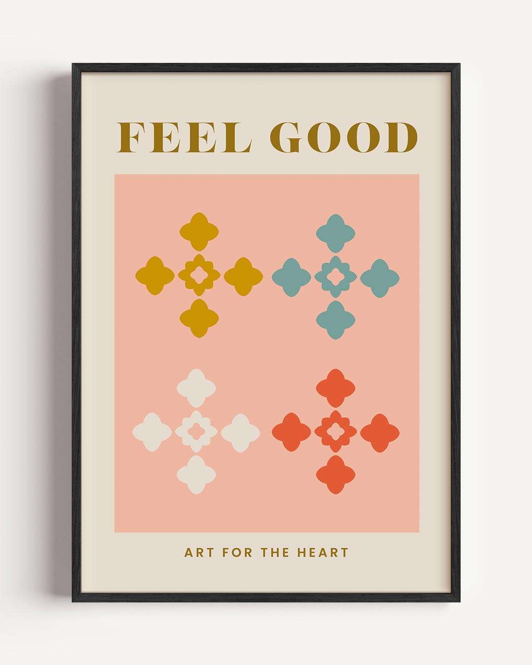 Feel Good Inspiratie – elegante portret poster als wanddecoratie