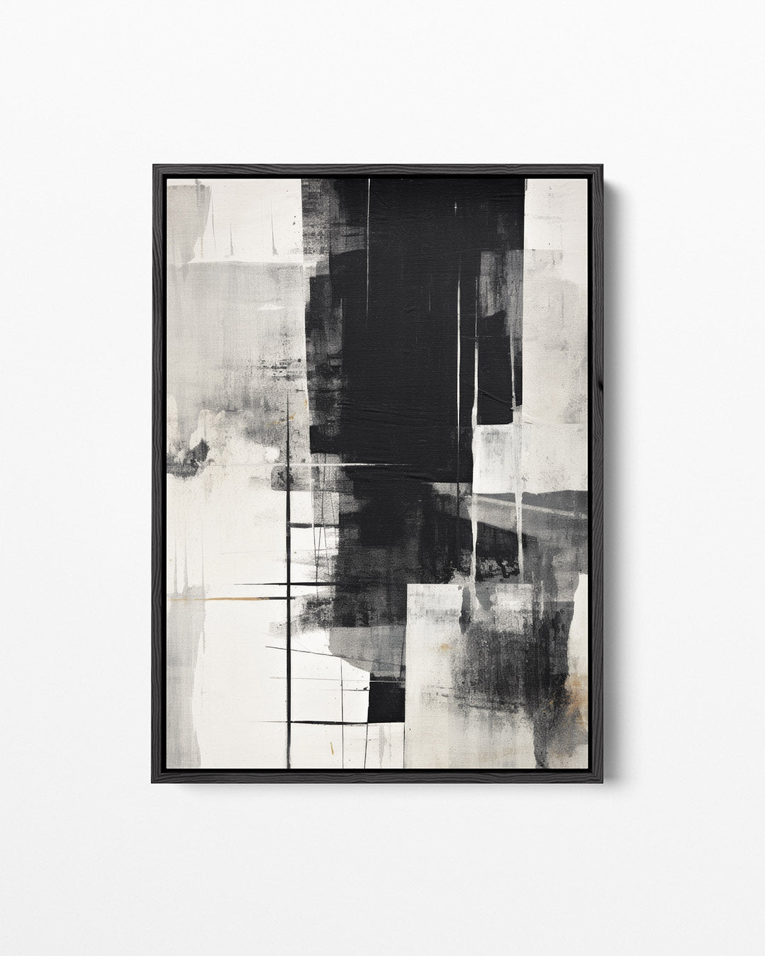 Geometrische compositie – staand wanddecoratie kunstwerk