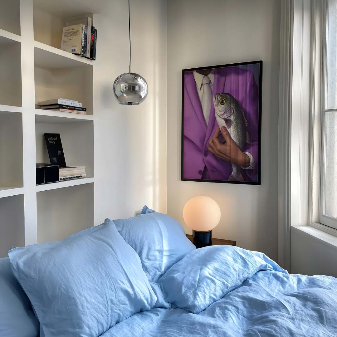 Fashion Meets Nature – staande dieren wanddecoratie van WallArtistic