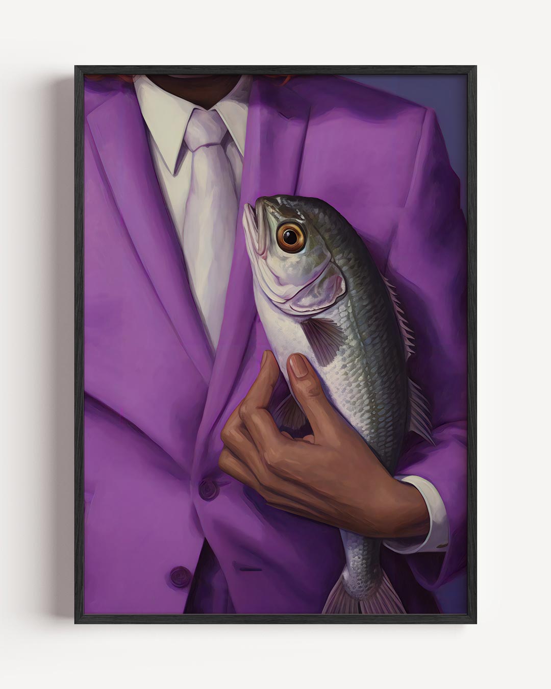 Fashion Meets Nature – dieren portret poster als wanddecoratie