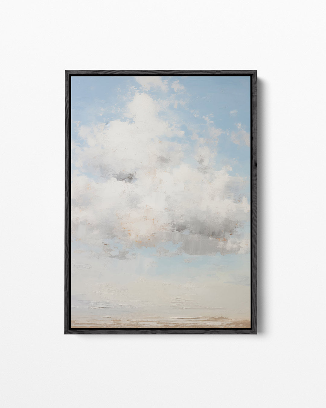 Luchtige wolkenhemel – staand wanddecoratie kunstwerk
