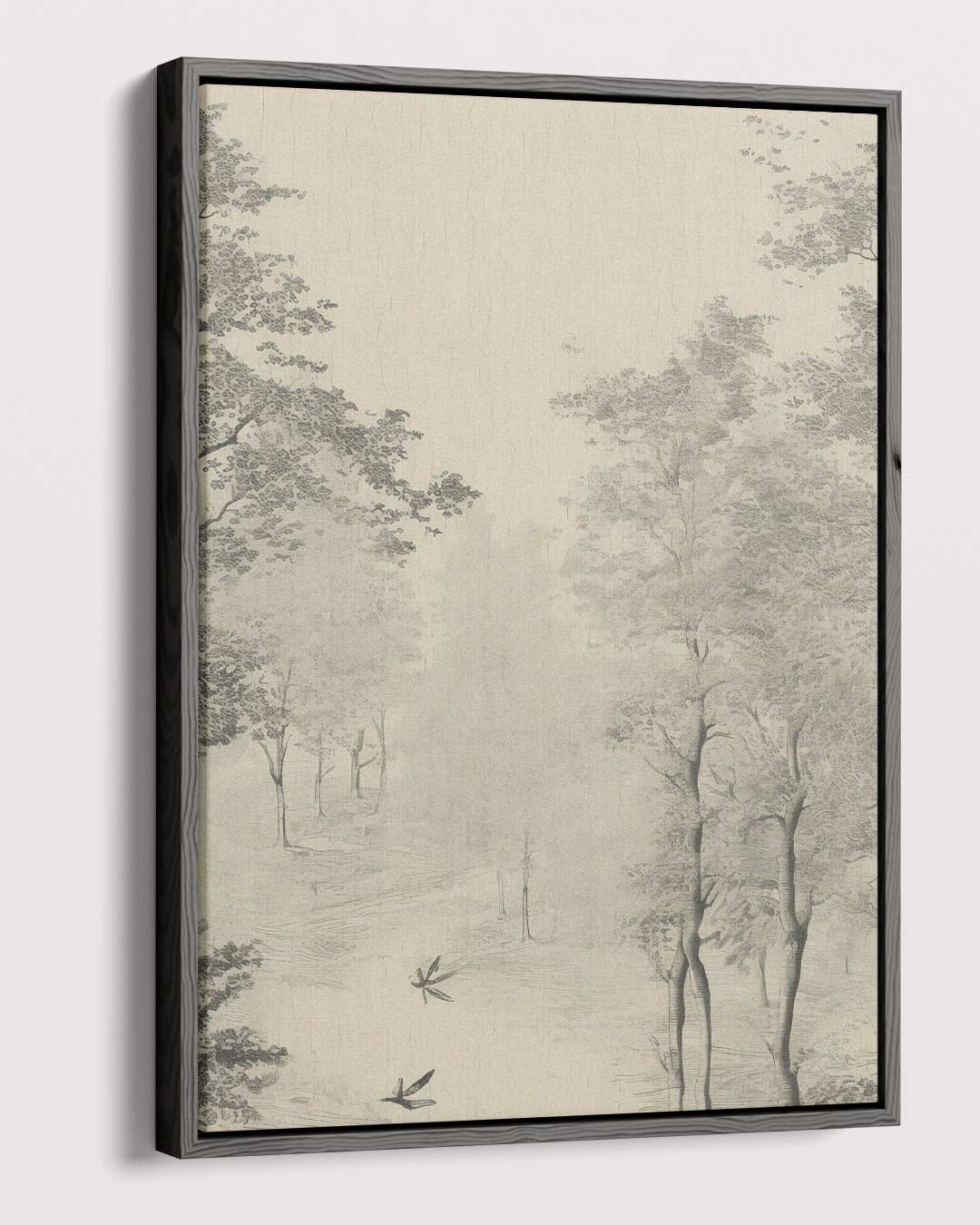 Mystieke Boswandeling – dibond kunstwerk als wanddecoratie