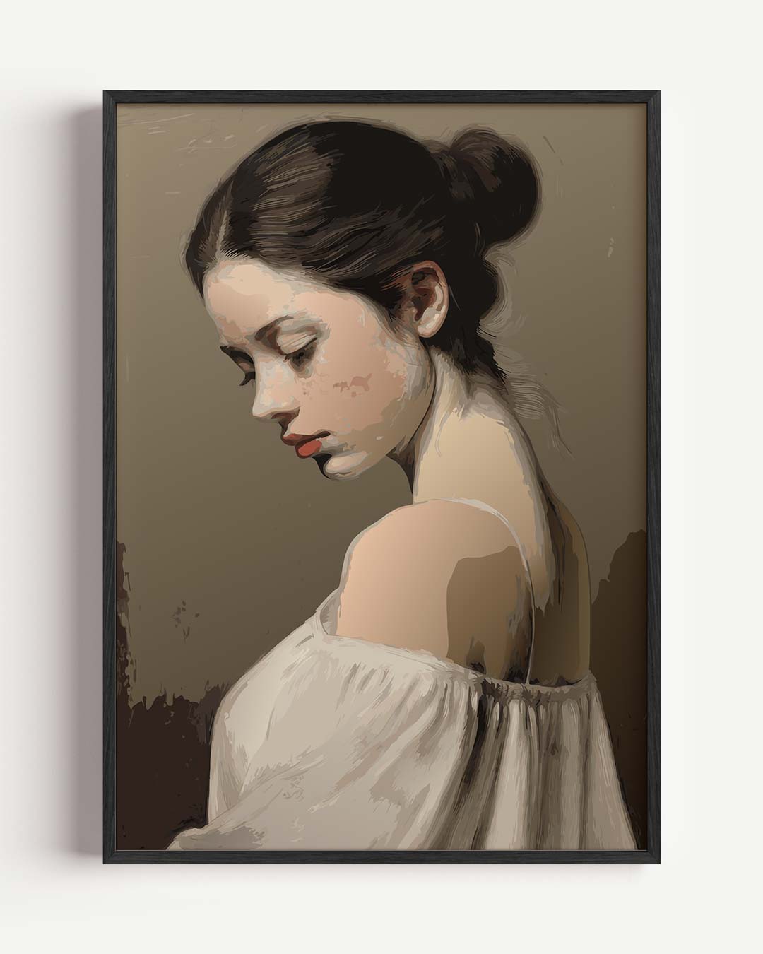 Elegante Portretposter – paas portret poster als wanddecoratie