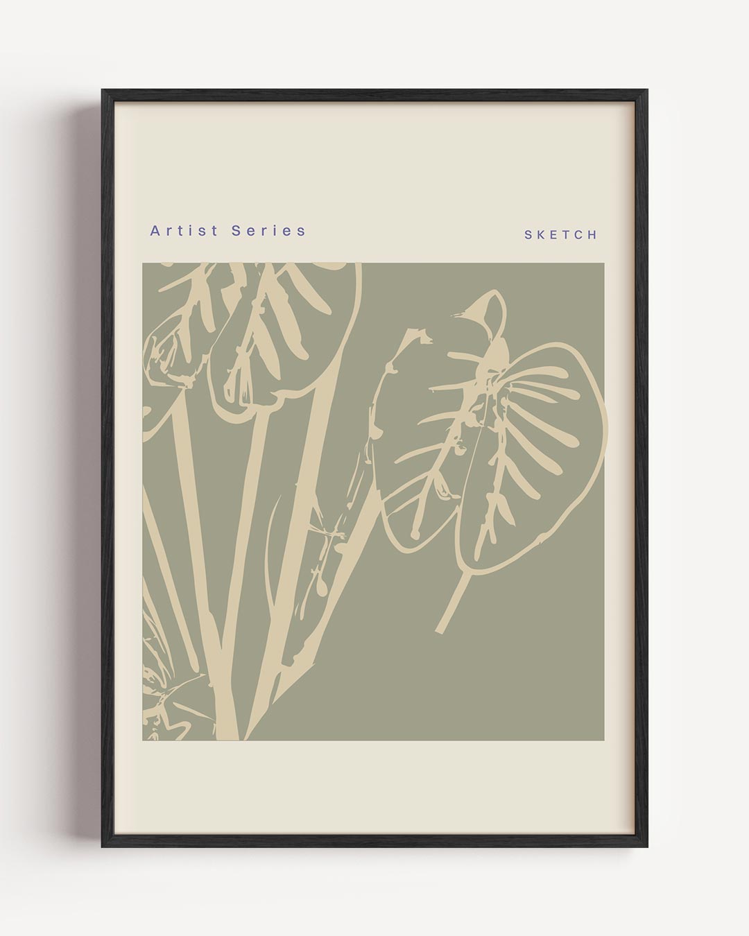 Botanische Kunstposter – keuken portret poster als wanddecoratie