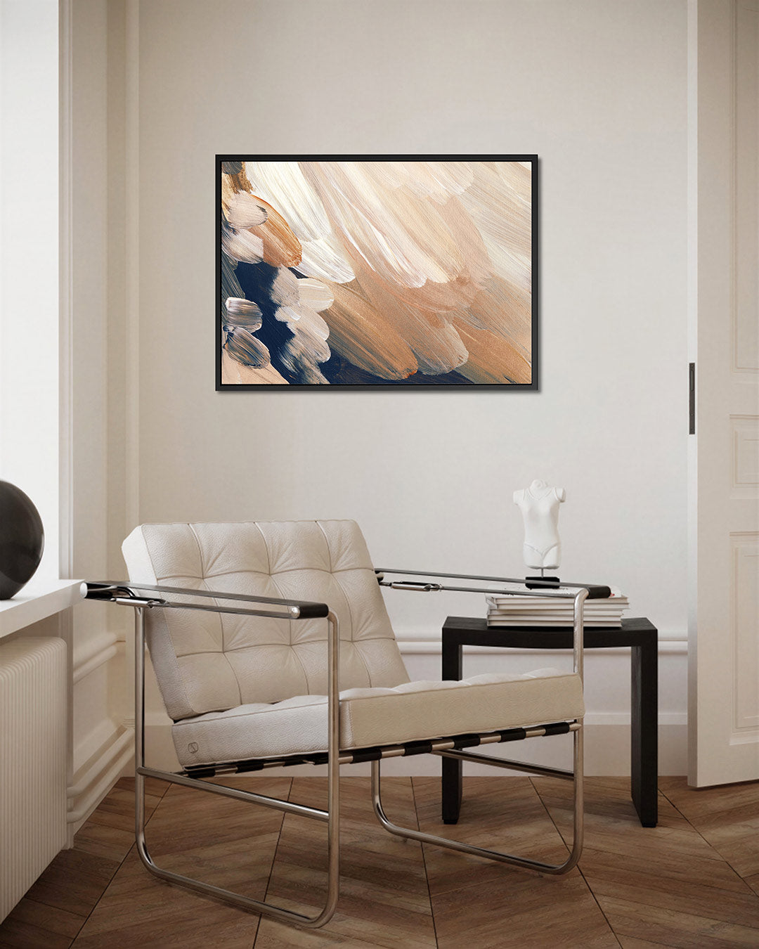 Organische penseelstreken – Creëren – kunstwerk op canvas, dibond of plexiglas