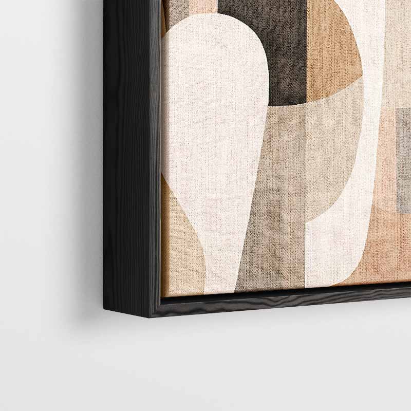 Aardse Harmonie – plexiglas kunstwerk als wanddecoratie