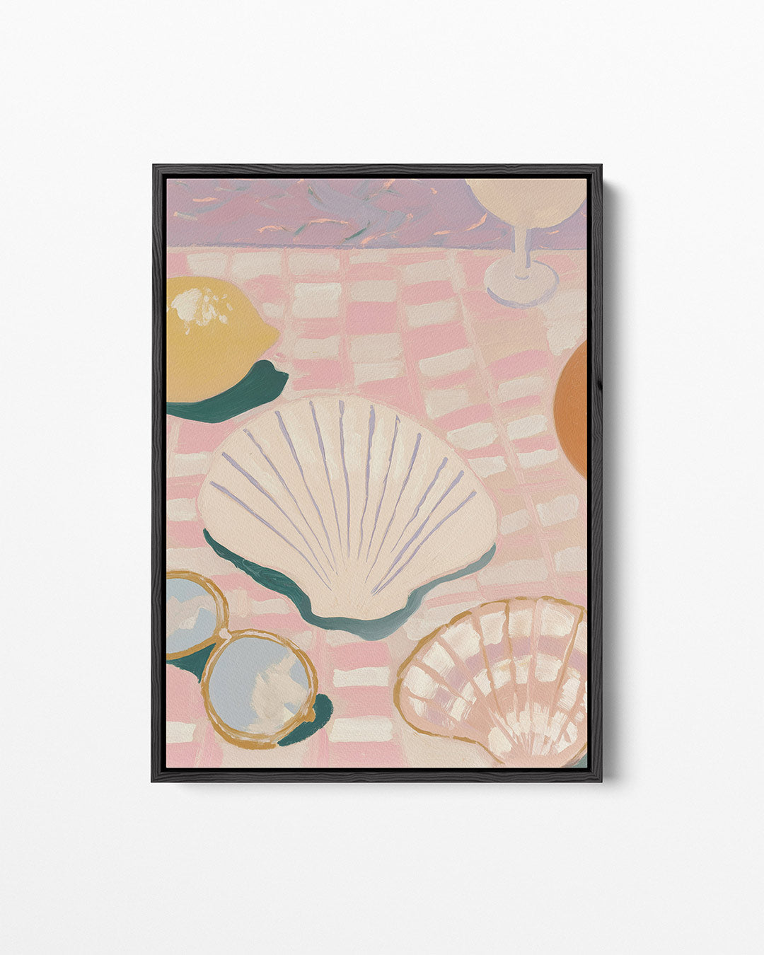 Zomers tafereel – staand wanddecoratie kunstwerk