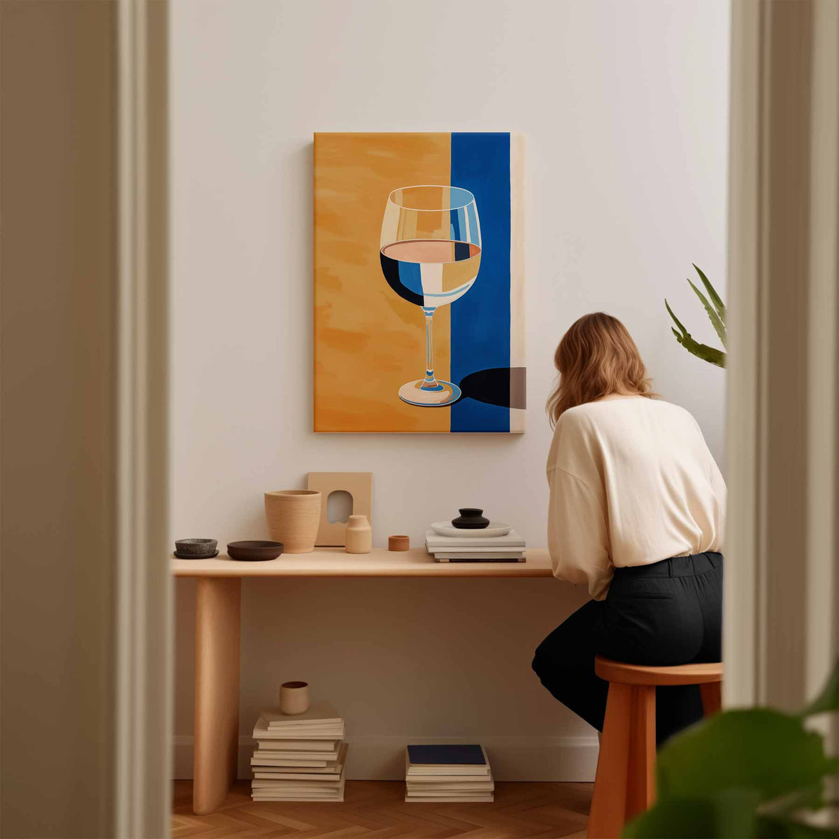 Glas in Kleurenspel – plexiglas kunstwerk als wanddecoratie