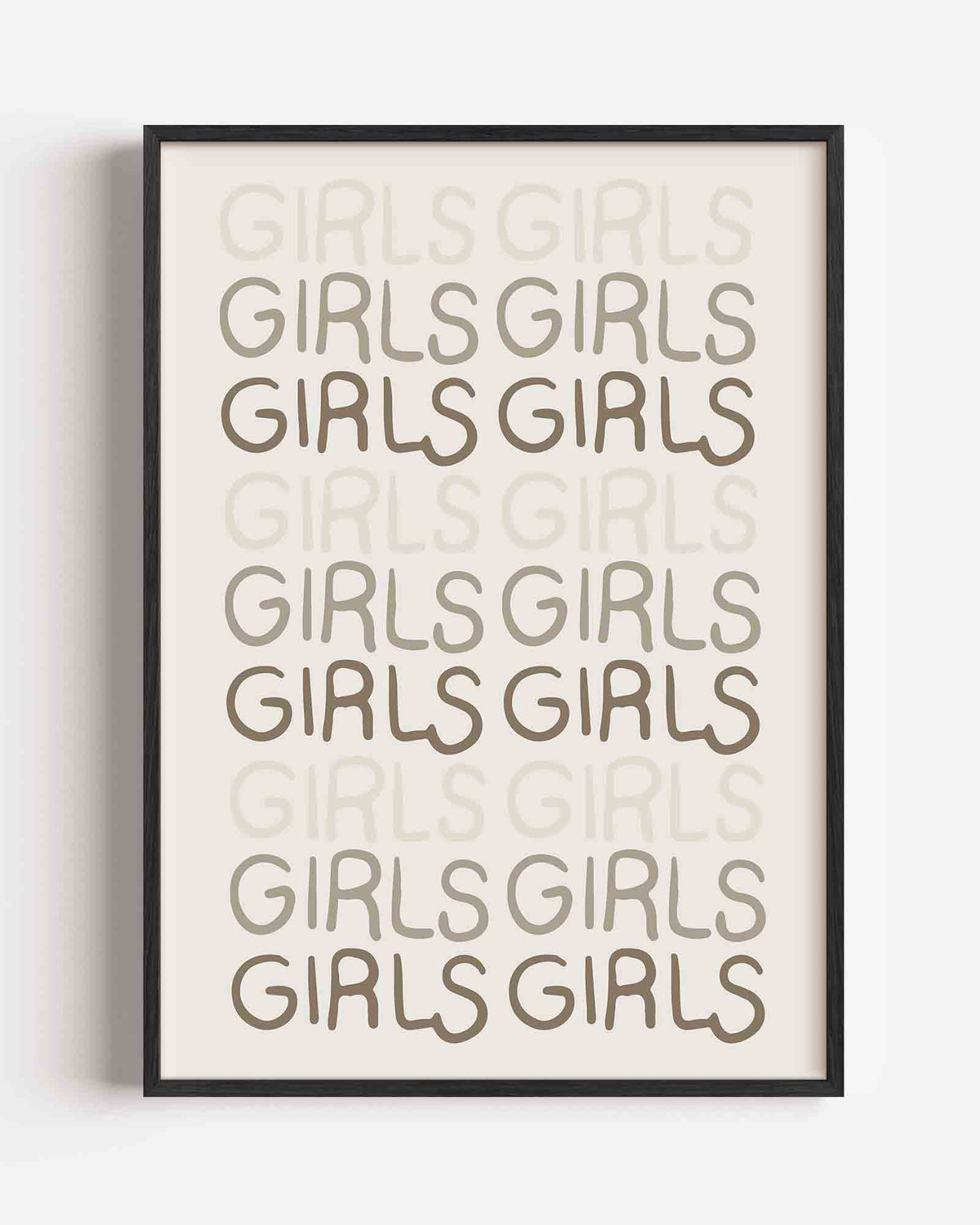 Meervoudige girls – Pop Art portret poster als wanddecoratie