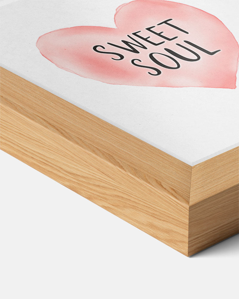 Sweet Soul – kids poster als vrolijke staande wanddecoratie