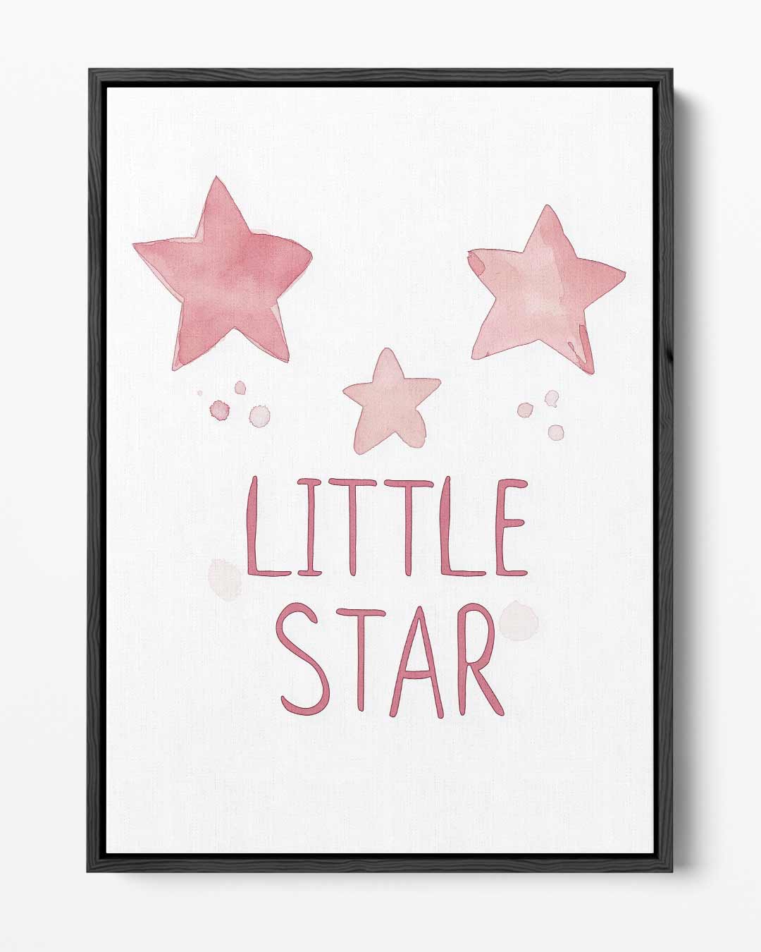 Little Star Kinderkamer Poster – portret kunstwerk als wanddecoratie
