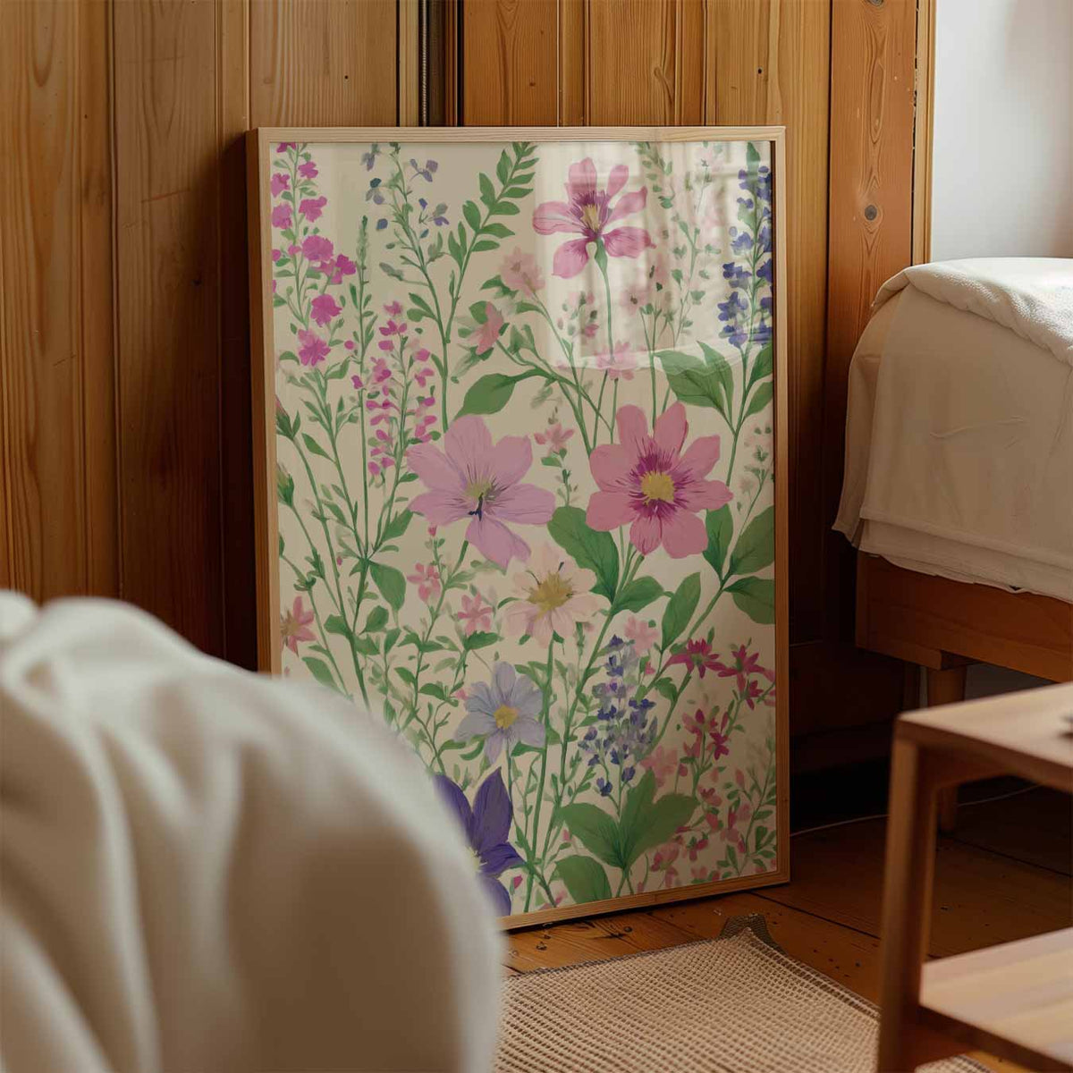 Bloemrijk Paradijs – kinderposter in staand formaat