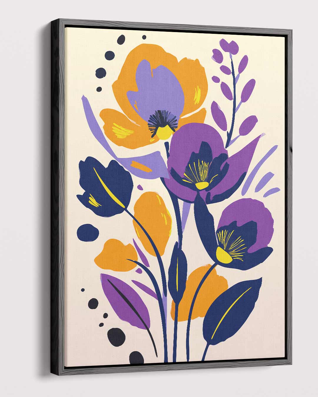 Levendige Bloemenpracht – dibond kunstwerk als wanddecoratie
