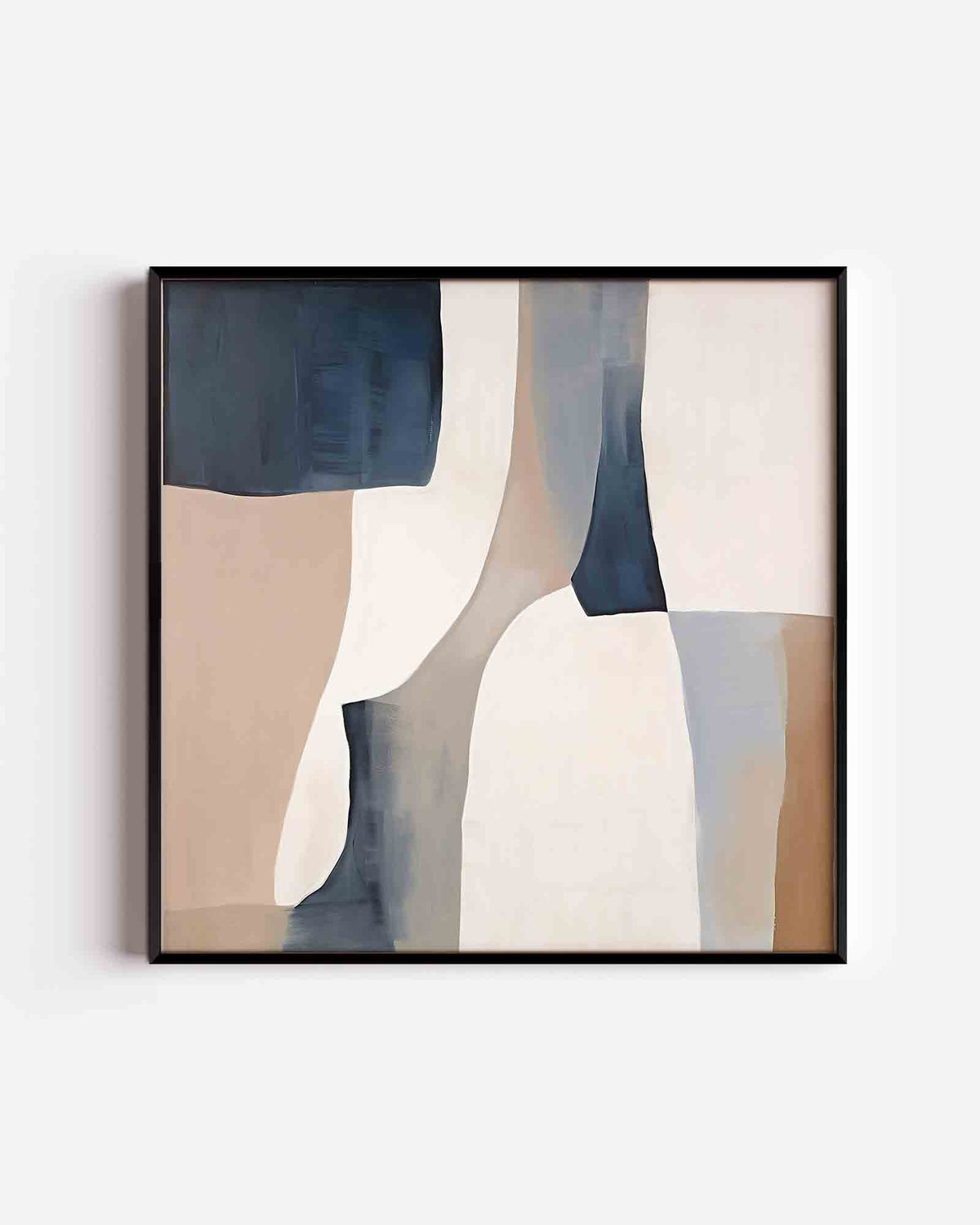 Abstracte vormen – abstracte vierkante poster als wanddecoratie