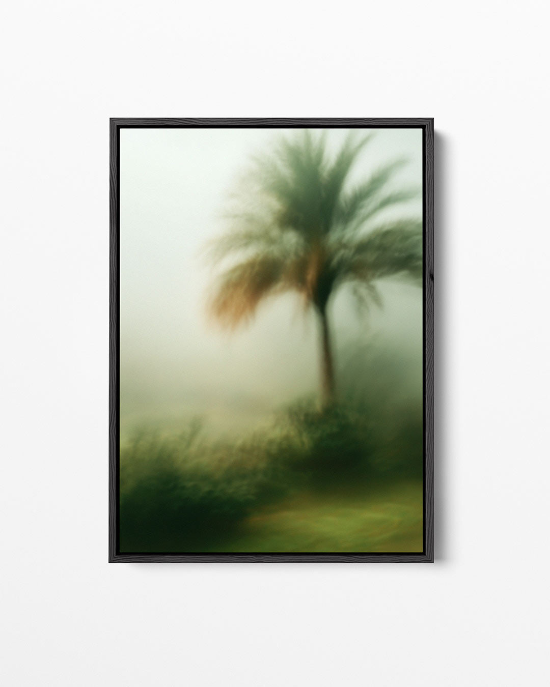 Vervagende palm – staand wanddecoratie kunstwerk
