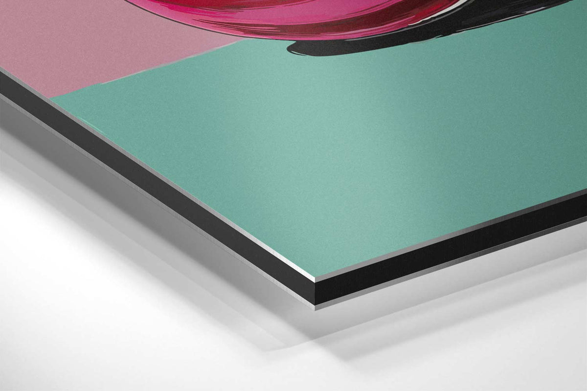Cherries & 8 Ball – canvas kunstwerk als wanddecoratie