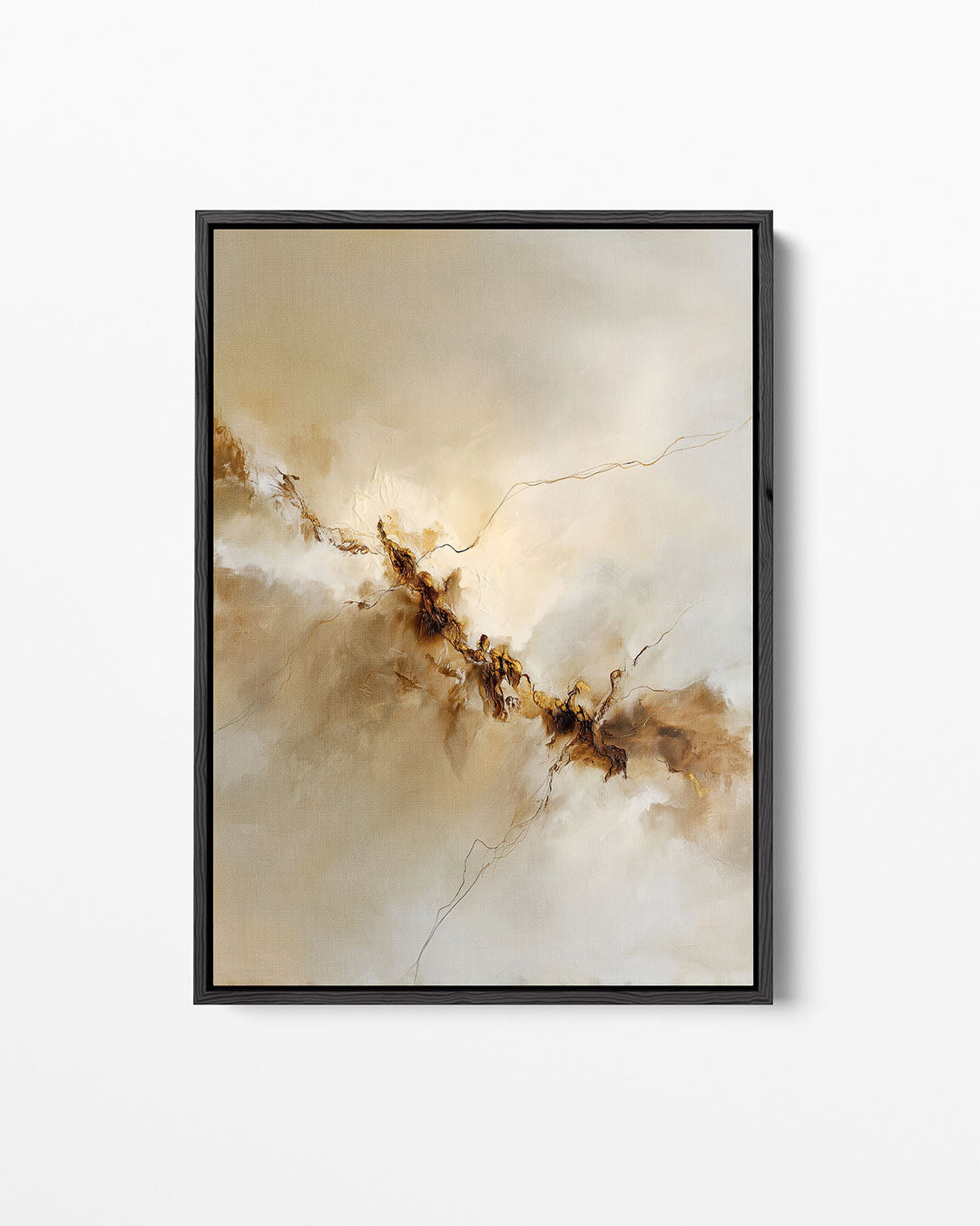 Organische lijnen – staand wanddecoratie kunstwerk