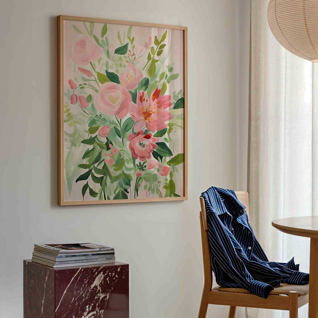 Bloemenpracht – bloemen poster in staand formaat