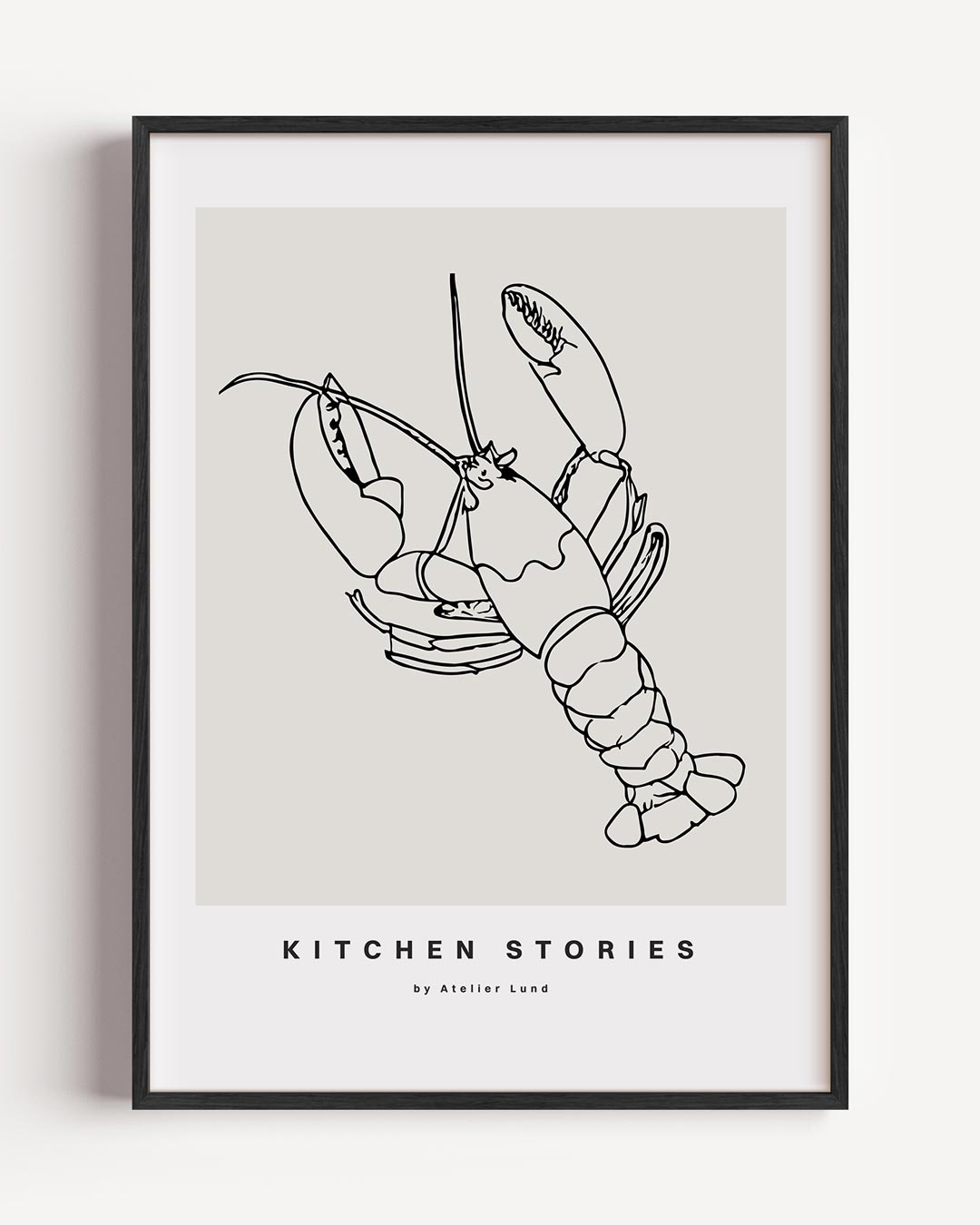 Kitchen Stories – keuken portret poster als wanddecoratie