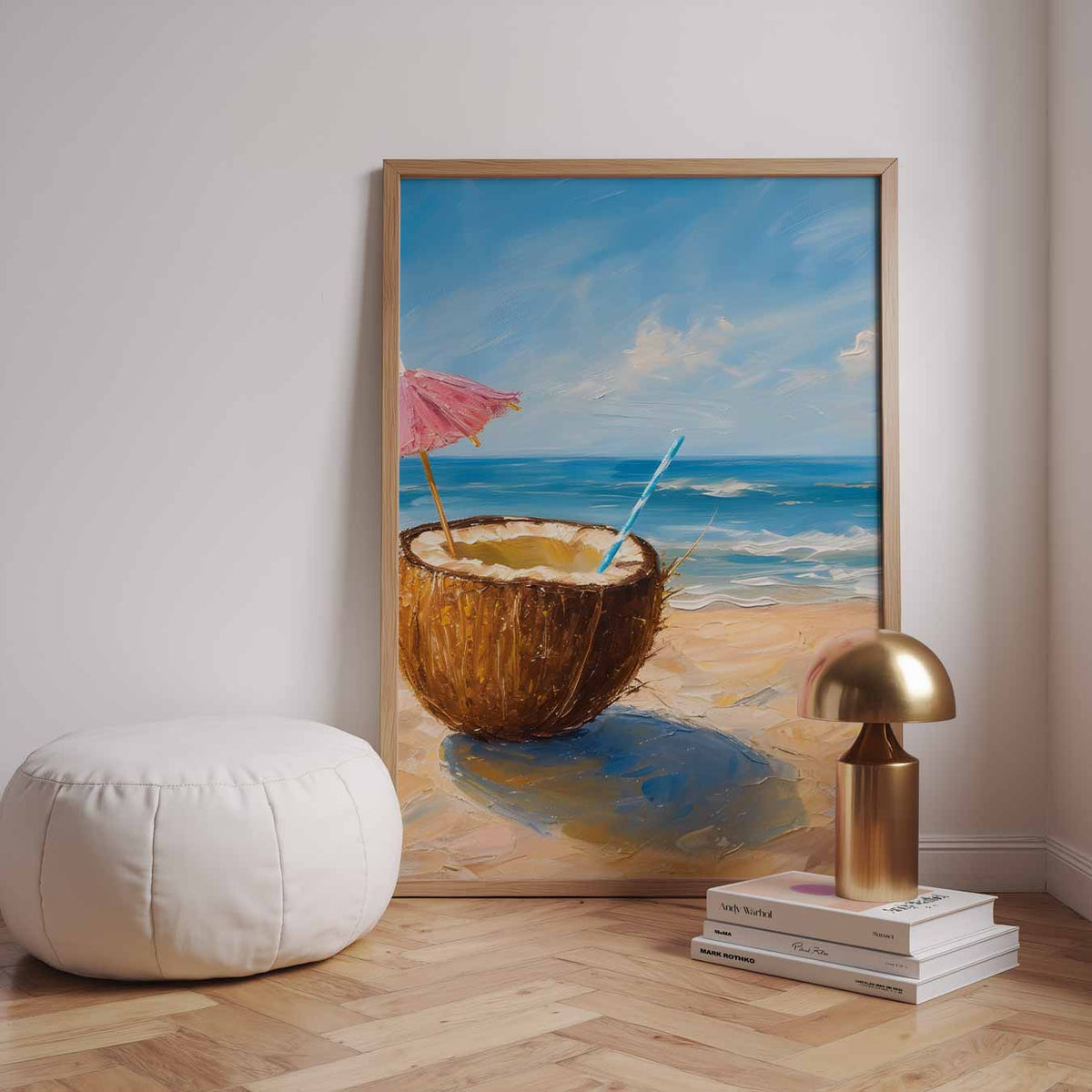 Tropische Ontsnapping Strandposter – urban poster in staand formaat