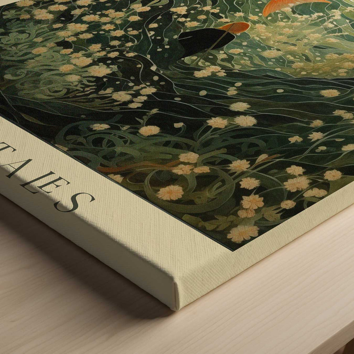 Dromerige Onderwaterwereld – canvas kunstwerk als wanddecoratie