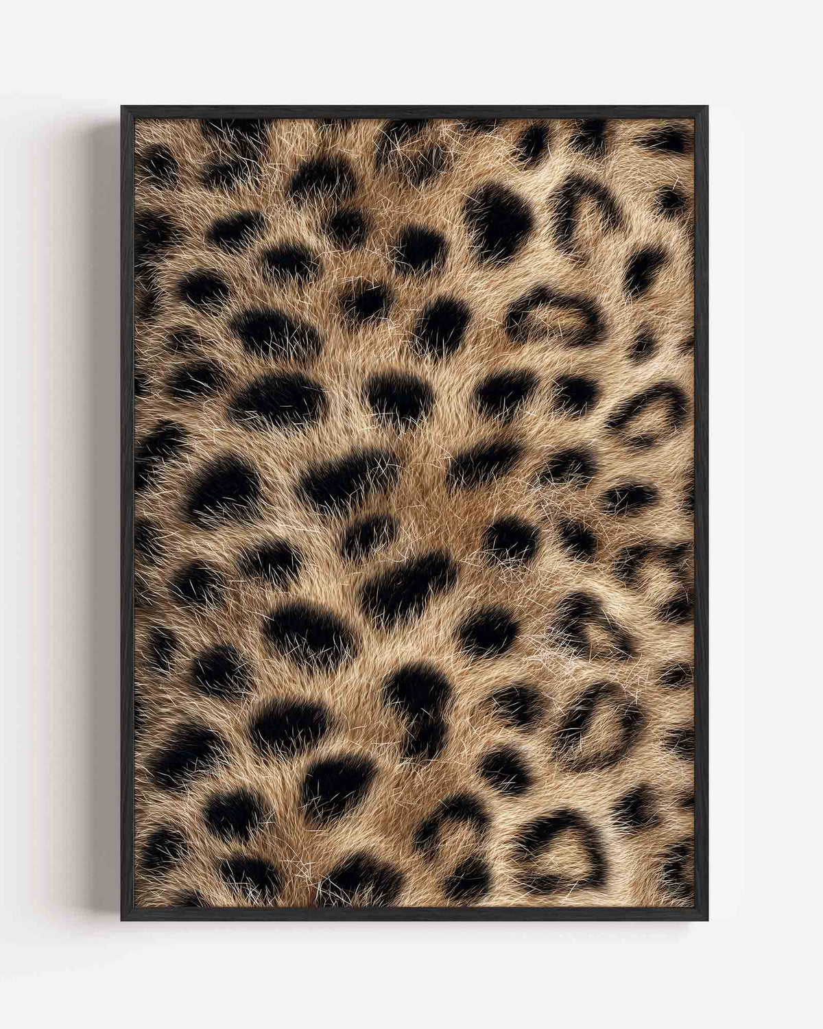 Luipaardprint – safari portret poster als wanddecoratie