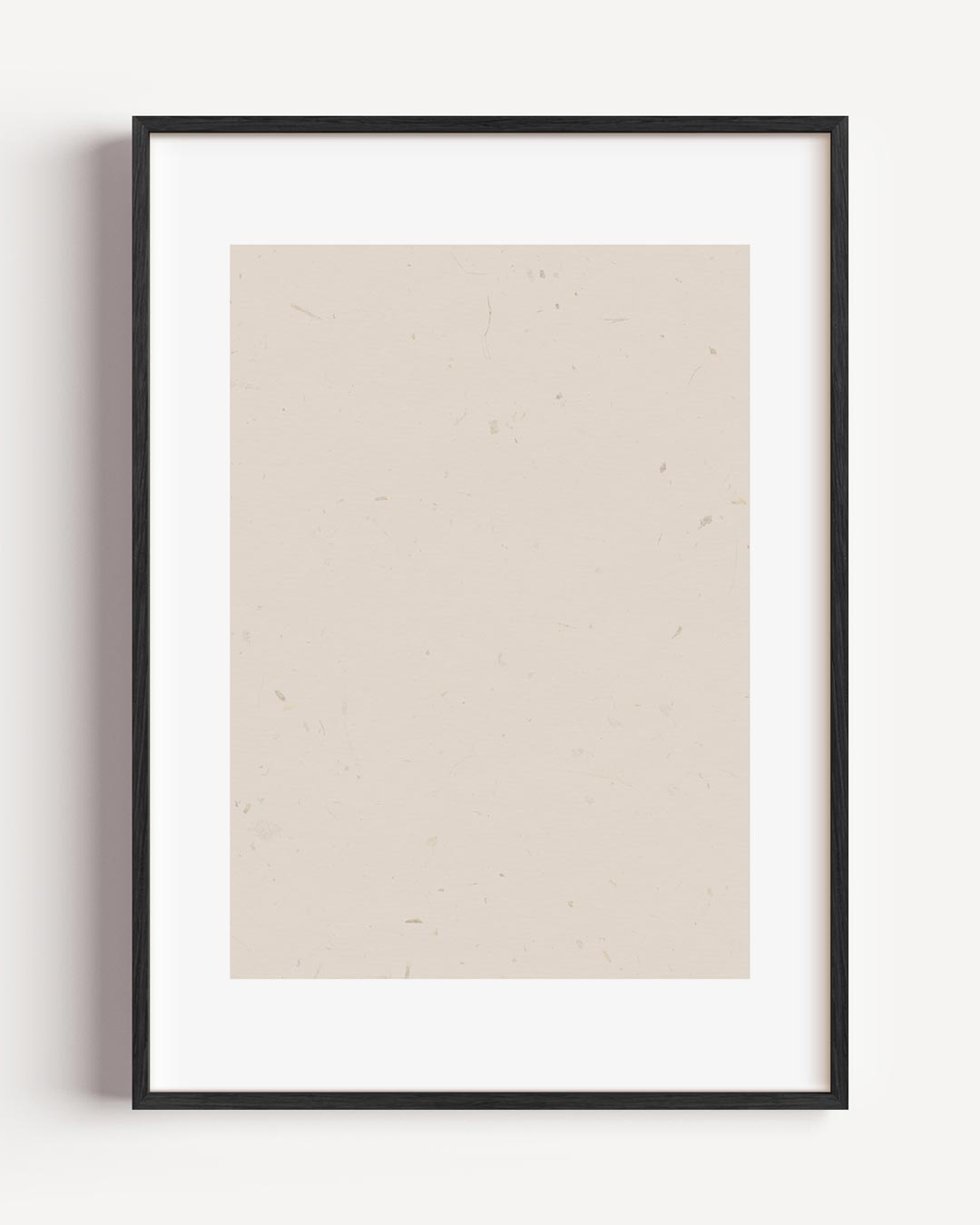 Minimalistische Beige – kleurrijke abstracte portret poster als wanddecoratie